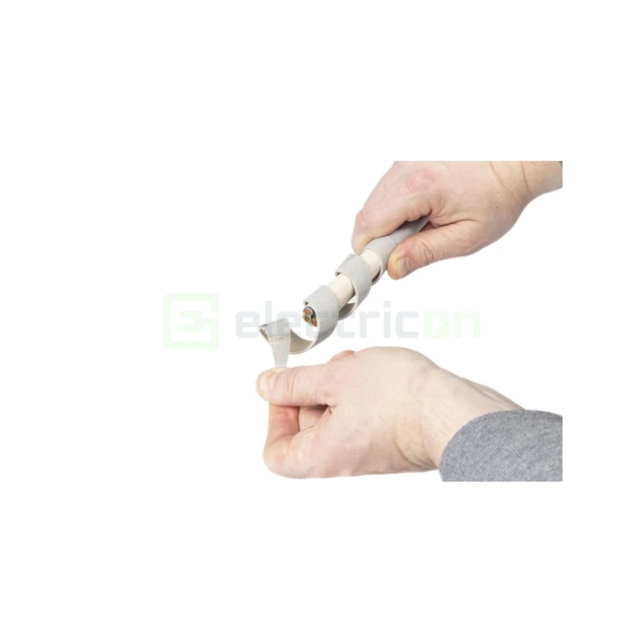 Dezizolator în spirală - Nr. 4 - 29 - Ø 4,5 - 29 mm, tăiere rotundă și longitudinală - Weicon 52000029 (10058056)
