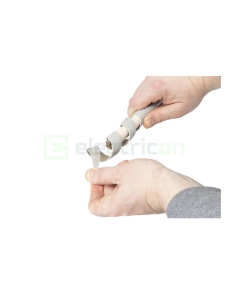 Dezizolator în spirală - Nr. 4 - 29 - Ø 4,5 - 29 mm, tăiere rotundă și longitudinală - Weicon 52000029 (10058056)