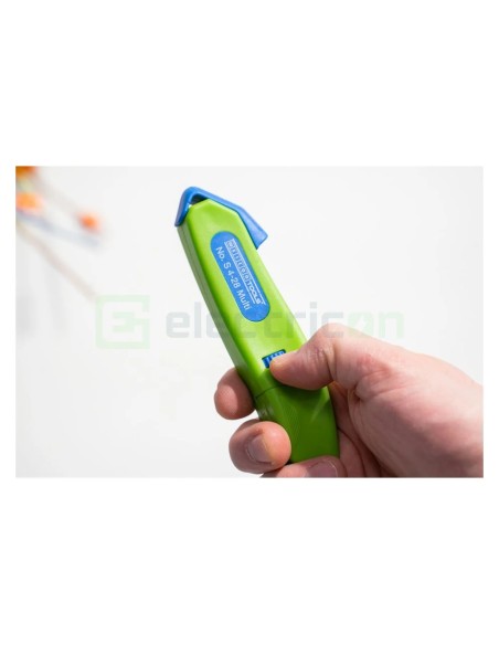 Cuțit dezizolat cablu - S 4 - 28 - Ø 4 - 28 mm, funcție dezizolare, verde - Weicon 50055328 (10061989)