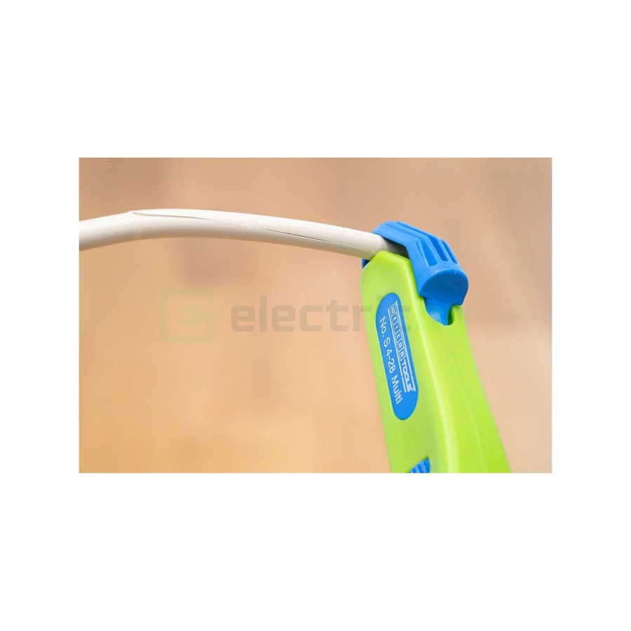 Cuțit dezizolat cablu - S 4 - 28 - Ø 4 - 28 mm, funcție dezizolare, verde - Weicon 50055328 (10061989)