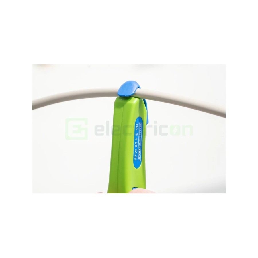 Cuțit dezizolat cablu - S 4 - 28 - Ø 4 - 28 mm, funcție dezizolare, verde - Weicon 50055328 (10061989)