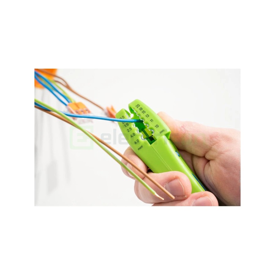 Cuțit dezizolat cablu - S 4 - 28 - Ø 4 - 28 mm, funcție dezizolare, verde - Weicon 50055328 (10061989)
