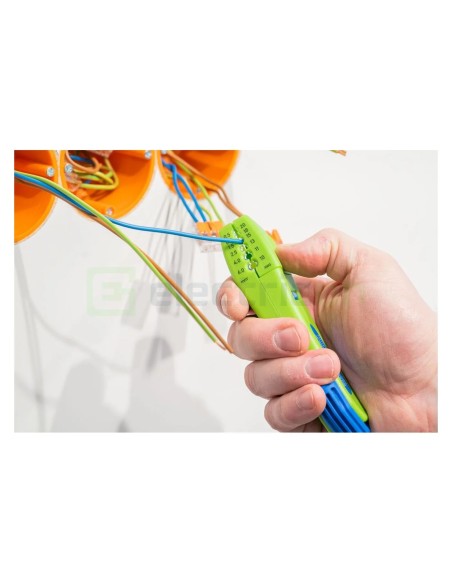Cuțit dezizolat cablu - S 4 - 28 - Ø 4 - 28 mm, funcție dezizolare, verde - Weicon 50055328 (10061989)