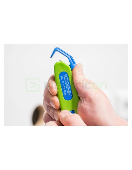Cuțit dezizolat cablu - S 4 - 28 - Ø 4 - 28 mm, funcție dezizolare, verde - Weicon 50055328 (10061989)
