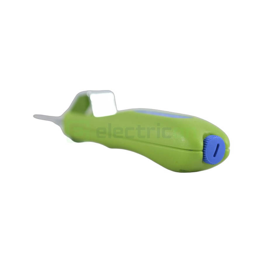 Cuțit dezizolat cablu - 4 - 28 H - Ø 4 - 28 mm, lamă cârlig și capac, verde - Weicon 50053328 (10061991)