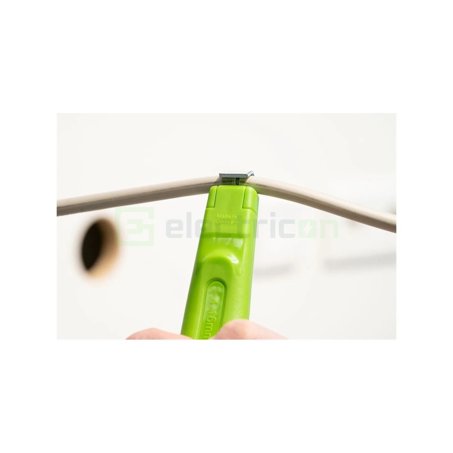 Cuțit dezizolat cablu - Nr. 4 - 16 - Ø 4 - 16 mm, verde - Weicon 50050116 (10061993)