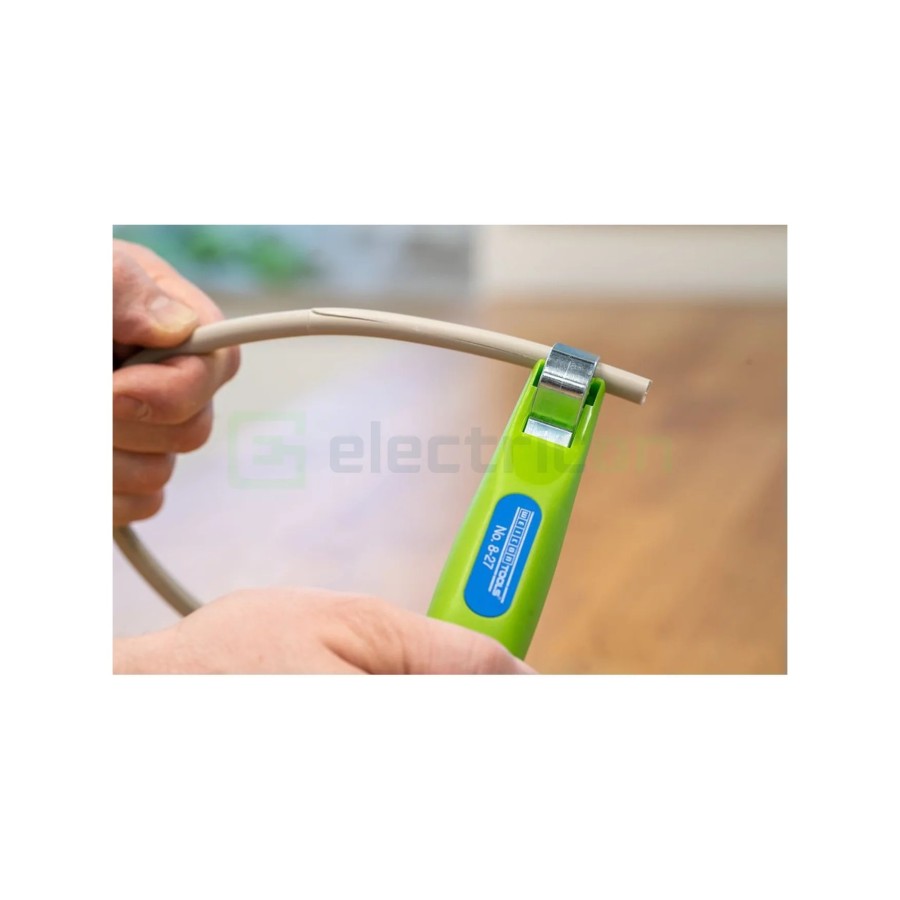 Cuțit dezizolat cablu - Nr. 8 - 27 - Ø 8 - 27 mm, verde - Weicon 50050127 (10061996)