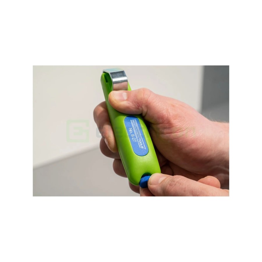 Cuțit dezizolat cablu - Nr. 8 - 27 - Ø 8 - 27 mm, verde - Weicon 50050127 (10061996)