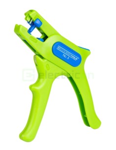 Clește dezizolator - Nr. 5 - conductori lițați și solizi - 0,2-6 mm² - verde - Weicon 10061997