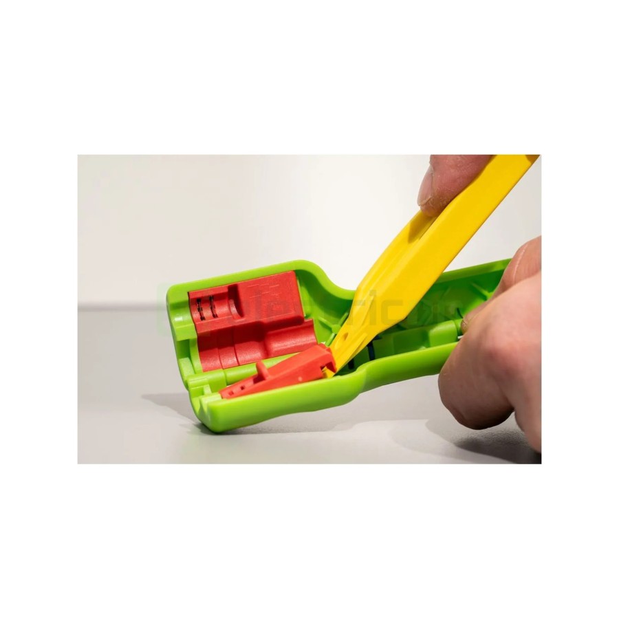 Dezizolator coaxial - No 1F Plus Greenline Ø 6.5 mm - pentru mufe F - Weicon 52001001-G (10062002)