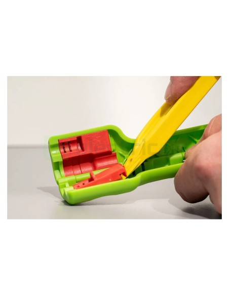 Dezizolator coaxial - No 1F Plus Greenline Ø 6.5 mm - pentru mufe F - Weicon 52001001-G (10062002)