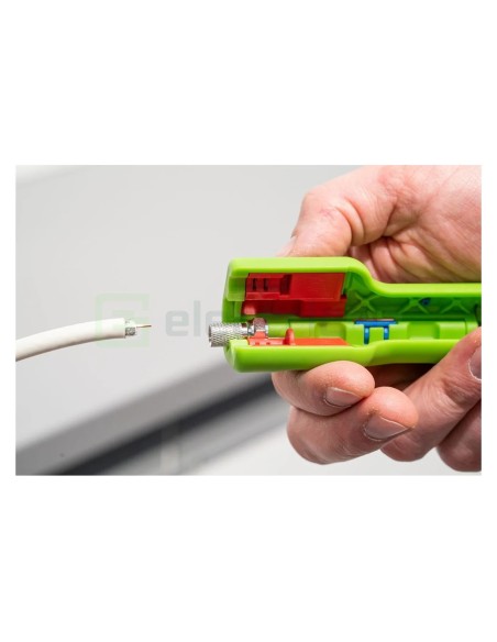 Dezizolator coaxial - No 1F Plus Greenline Ø 6.5 mm - pentru mufe F - Weicon 52001001-G (10062002)