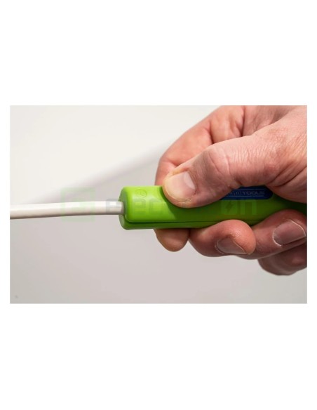 Dezizolator coaxial – Coax Stripper No. 2 – Ø 4,8-7,5 mm – verde – Weicon – 10062004