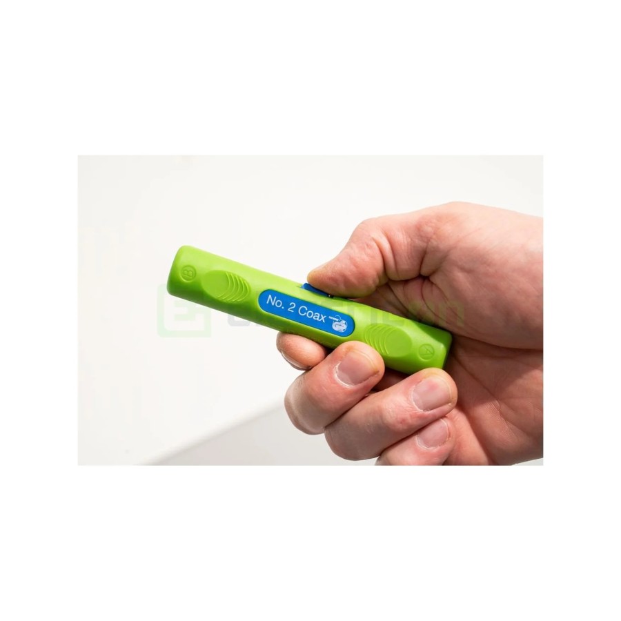 Dezizolator coaxial – Coax Stripper No. 2 – Ø 4,8-7,5 mm – verde – Weicon – 10062004