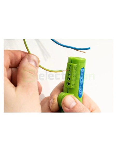 Dezizolator multifuncțional - Quadro nr. 16 Green Line -  Ø0.5 - 6 mm2 - Ø8 - 13mm - Weicon 10062006
