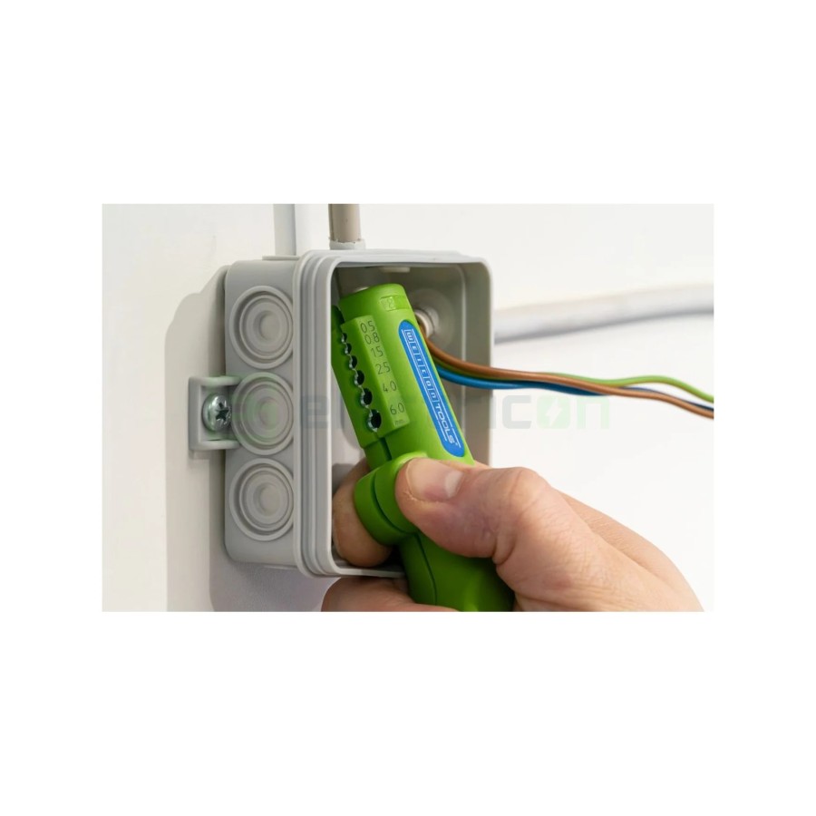 Dezizolator multifuncțional - Quadro nr. 16 Green Line -  Ø0.5 - 6 mm2 - Ø8 - 13mm - Weicon 10062006