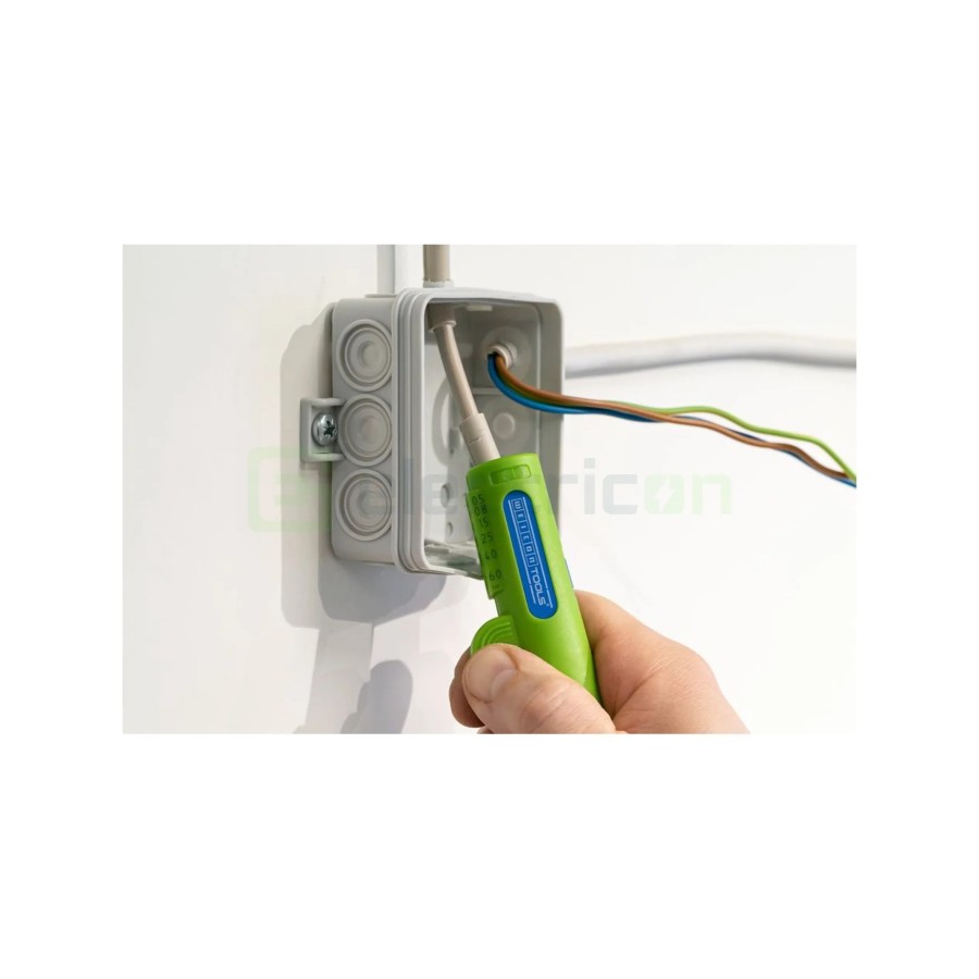 Dezizolator multifuncțional - Quadro nr. 16 Green Line -  Ø0.5 - 6 mm2 - Ø8 - 13mm - Weicon 10062006