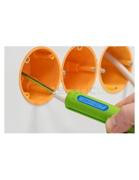 Dezizolator - Nr. 13 - Ø 6 - 13 mm, pentru toate cablurile rotunde uzuale, Verde - Weicon 52000013-G (10062008)