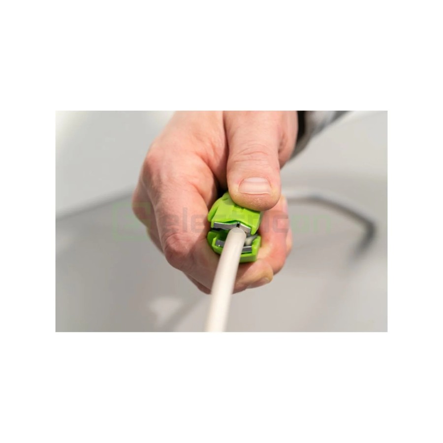 Dezizolator multifuncțional - nr.100 Green line - Ø 0,5 - 6 mm² -  Ø4 - 13mm - Weicon 10062016