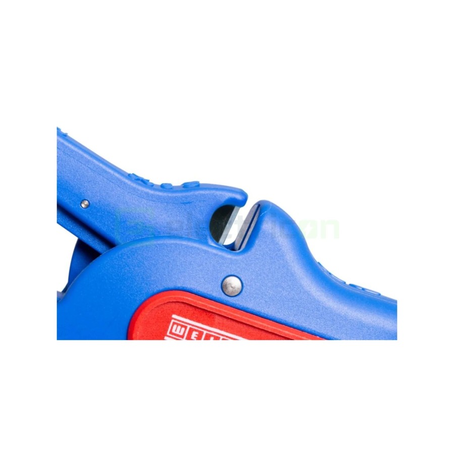 Clește dezizolator - Nr. 5 Pro - conductori lițați și solizi - 0,2-16 mm² - albastru - Weicon 10062070
