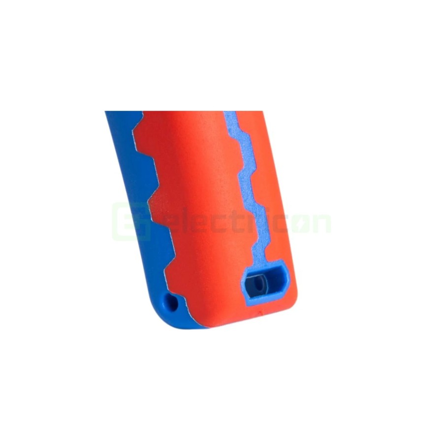 Clește dezizolator - Nr. 5 Pro - conductori lițați și solizi - 0,2-16 mm² - albastru - Weicon 10062070