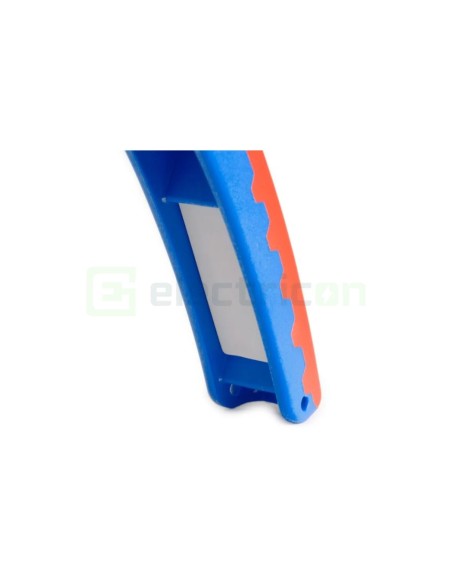 Clește dezizolator - Nr. 5 Pro - conductori lițați și solizi - 0,2-16 mm² - albastru - Weicon 10062070
