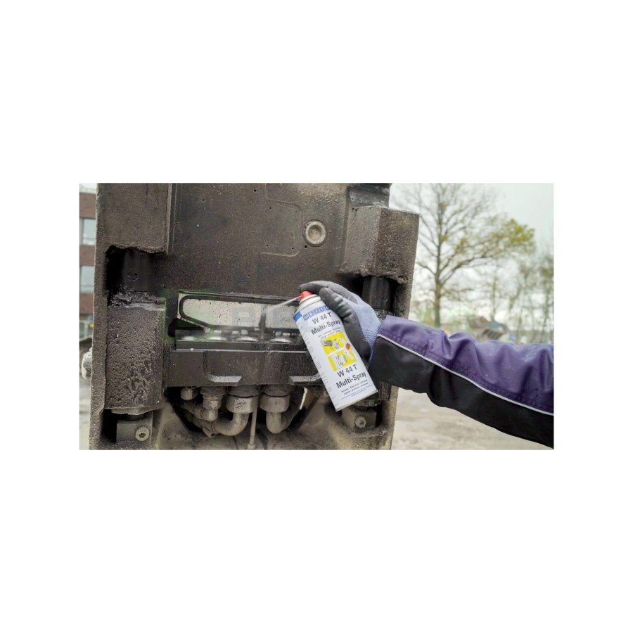 Lubrifiant multifuncțional - W 44-T - spray 200 ml, 5 funcții (degripant, protecție, ungere) - Weicon 11251200-81 (10064019)