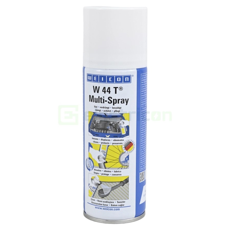 Lubrifiant multifuncțional - W 44-T - spray 200 ml, 5 funcții (degripant, protecție, ungere) - Weicon 11251200-81 (10064019)