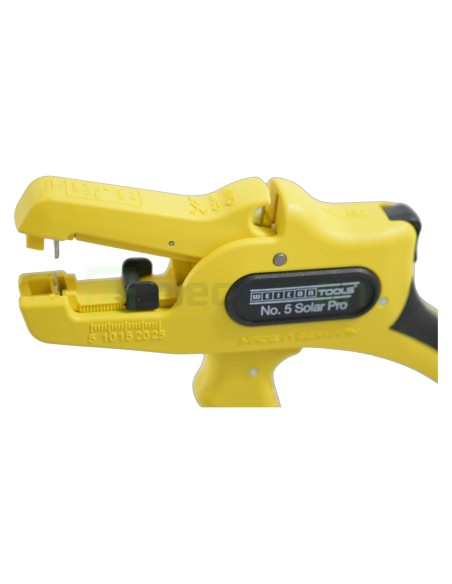 Clește dezizolator - Pro Solar - cabluri fotovoltaice - 1,5-10 mm² - albastru - Weicon 51002007