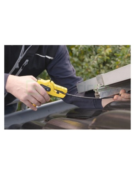 Clește dezizolator - Pro Solar - cabluri fotovoltaice - 1,5-10 mm² - albastru - Weicon 51002007