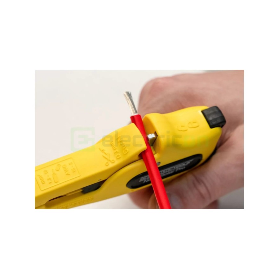 Clește dezizolator - Pro Solar - cabluri fotovoltaice - 1,5-10 mm² - albastru - Weicon 51002007