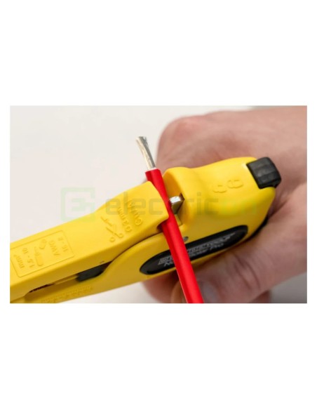 Clește dezizolator - Pro Solar - cabluri fotovoltaice - 1,5-10 mm² - albastru - Weicon 51002007