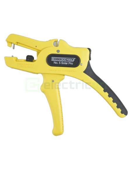 Clește dezizolator - Pro Solar - cabluri fotovoltaice - 1,5-10 mm² - albastru - Weicon 51002007