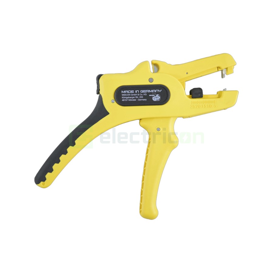 Clește dezizolator - Pro Solar - cabluri fotovoltaice - 1,5-10 mm² - albastru - Weicon 51002007