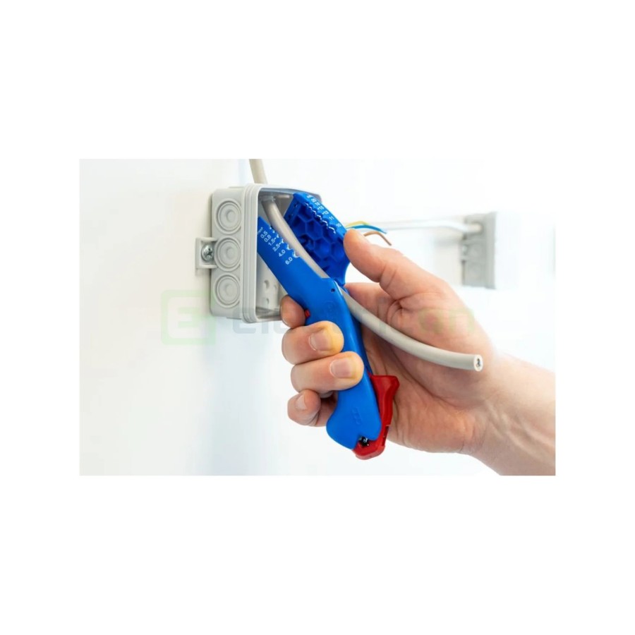 Dezizolator cablu - universal - pentru cabluri plate (max. 18 mm) și rotunde (Ø 6 - 13 mm) - Weicon 52000007 (10068090)