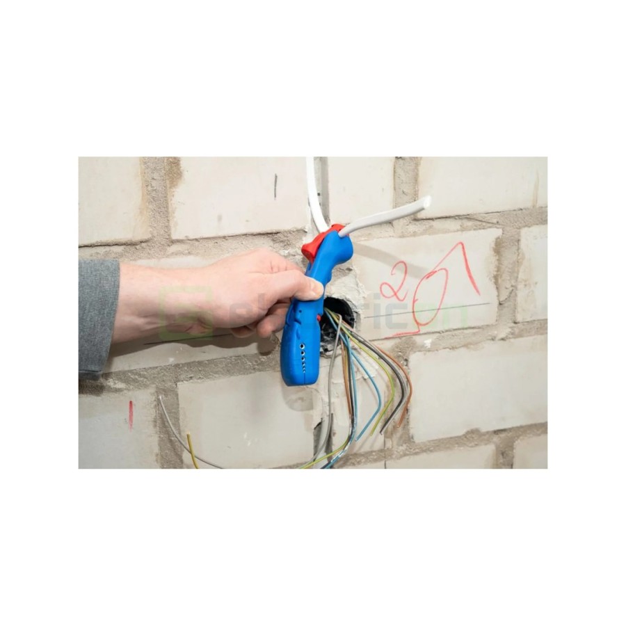 Dezizolator cablu - universal - pentru cabluri plate (max. 18 mm) și rotunde (Ø 6 - 13 mm) - Weicon 52000007 (10068090)