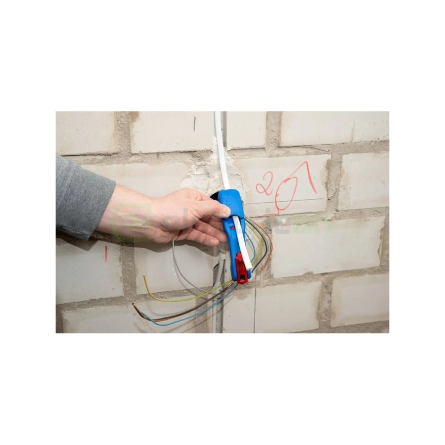 Dezizolator cablu - universal - pentru cabluri plate (max. 18 mm) și rotunde (Ø 6 - 13 mm) - Weicon 52000007 (10068090)