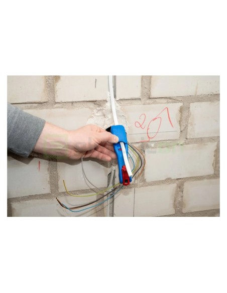 Dezizolator cablu - universal - pentru cabluri plate (max. 18 mm) și rotunde (Ø 6 - 13 mm) - Weicon 52000007 (10068090)