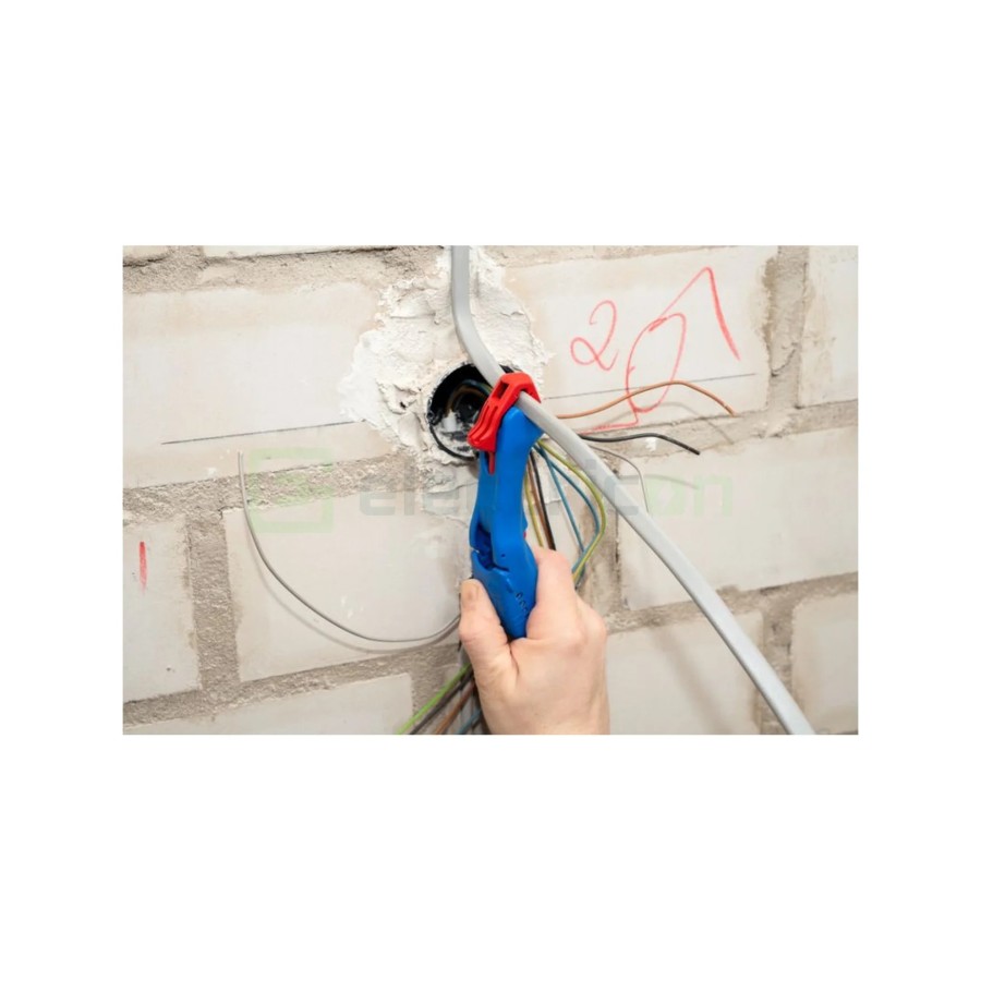Dezizolator cablu - universal - pentru cabluri plate (max. 18 mm) și rotunde (Ø 6 - 13 mm) - Weicon 52000007 (10068090)