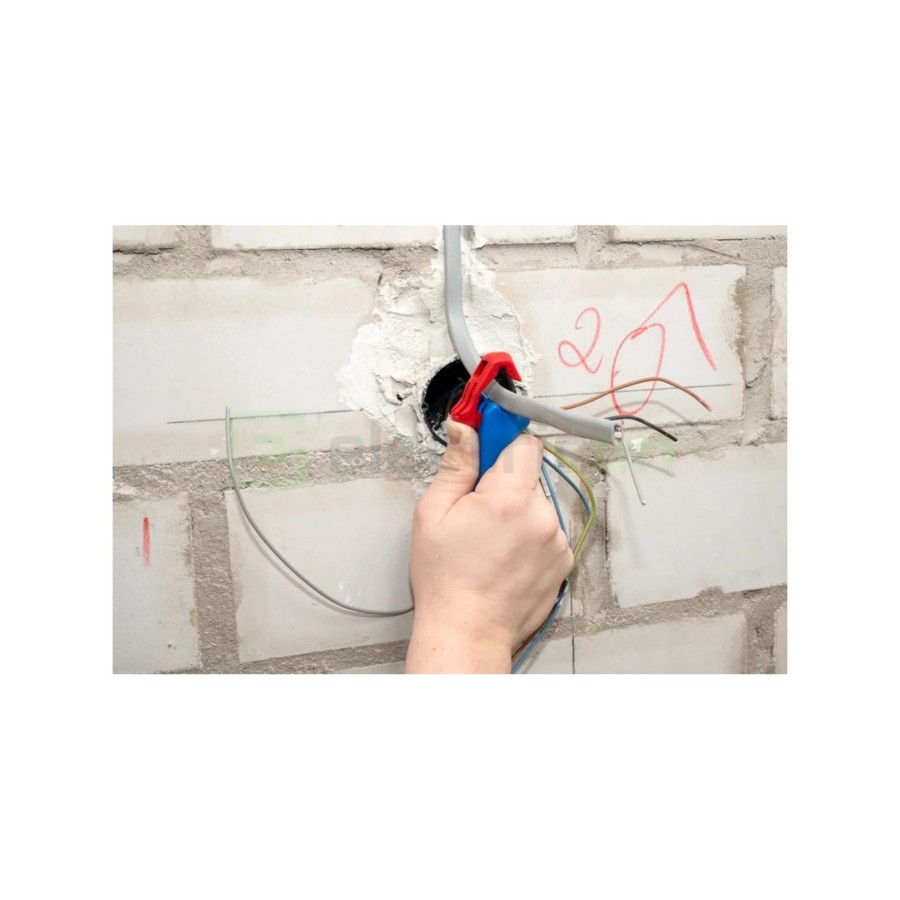 Dezizolator cablu - universal - pentru cabluri plate (max. 18 mm) și rotunde (Ø 6 - 13 mm) - Weicon 52000007 (10068090)