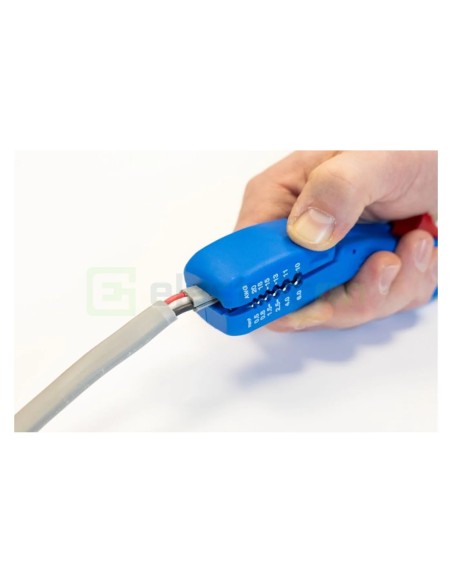 Dezizolator cablu - universal - pentru cabluri plate (max. 18 mm) și rotunde (Ø 6 - 13 mm) - Weicon 52000007 (10068090)
