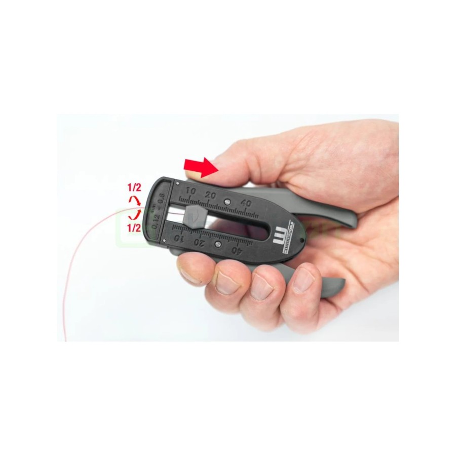 Dezizolator conductori subțiri - Ø 0,12 - 0,8 mm - antistatic, pentru zone de protecție (EPA) - Weicon 51001002 (10006673)