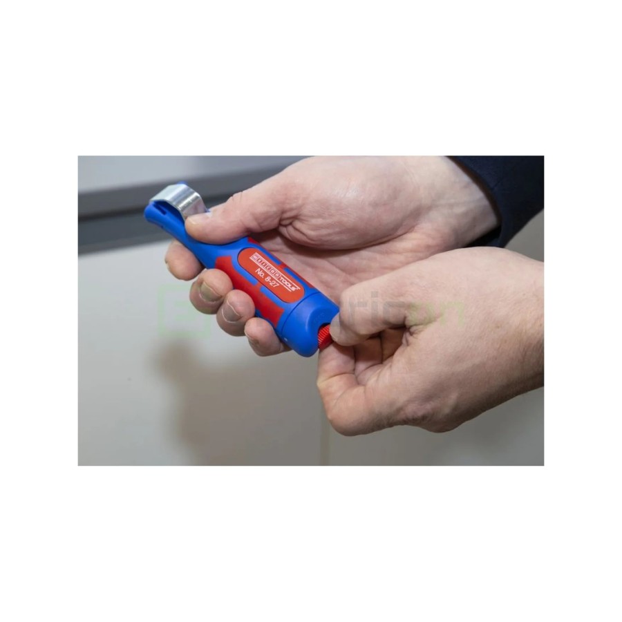 Cuțit dezizolat cablu - Nr. 8 - 27 - Ø 8 - 28 mm, bicomponent (Albastru) - Weicon 50050227 (10006805)