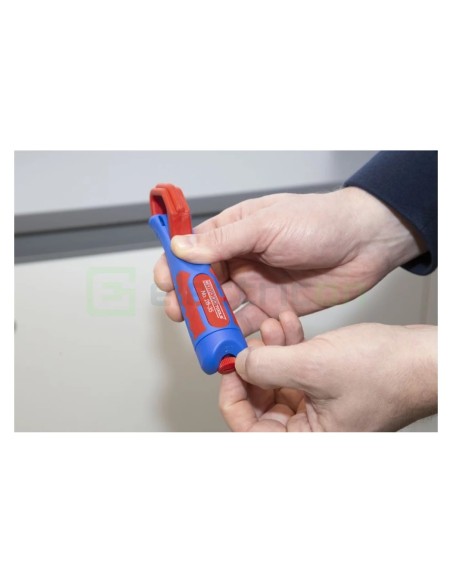 Cuțit dezizolat cablu - Nr. 28 - 35 - Ø 28 - 35 mm, plastic ranforsat (Albastru) - Weicon 50050235 (10006830)