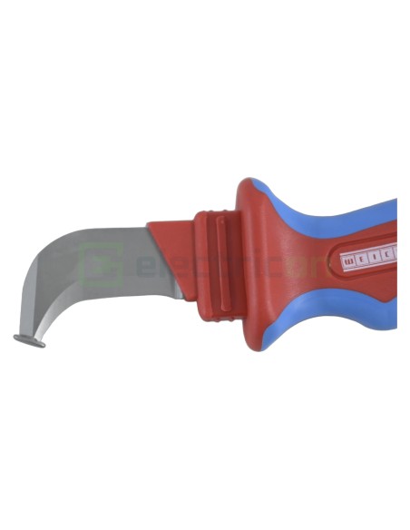 Cuțit dezizolat cablu - H.D. 1000 - izolat 1000V VDE, cu capac - Weicon 51000000 (10006865)