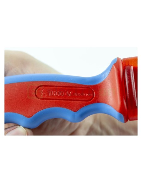 Cuțit dezizolat cablu - H.D. 1000 - izolat 1000V VDE, cu capac - Weicon 51000000 (10006865)