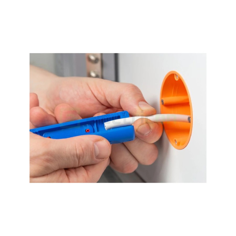 Dezizolator coaxial – Coax Stripper No. 2 – Ø 4,8-7,5 mm – albastru - Weicon – 10006875