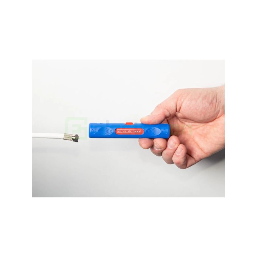 Dezizolator coaxial – Coax Stripper No. 2 – Ø 4,8-7,5 mm – albastru - Weicon – 10006875