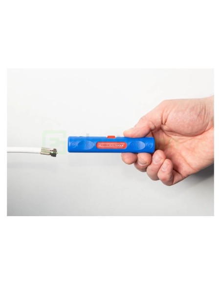 Dezizolator coaxial – Coax Stripper No. 2 – Ø 4,8-7,5 mm – albastru - Weicon – 10006875