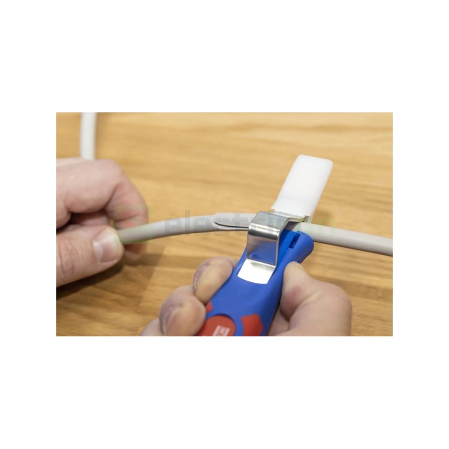 Cuțit dezizolat cablu - 4 - 28 G - Ø 4 - 28 mm, lamă dreaptă și capac - Weicon 50052328 (10012851)